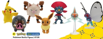 Aanbieding: Pokémon Battle Figuur