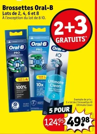 Offre: Brossettes Oral-B