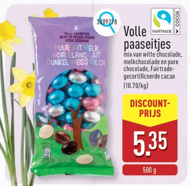 Promotie: Volle paaseitjes