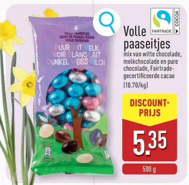 Promotie: Volle paaseitjes