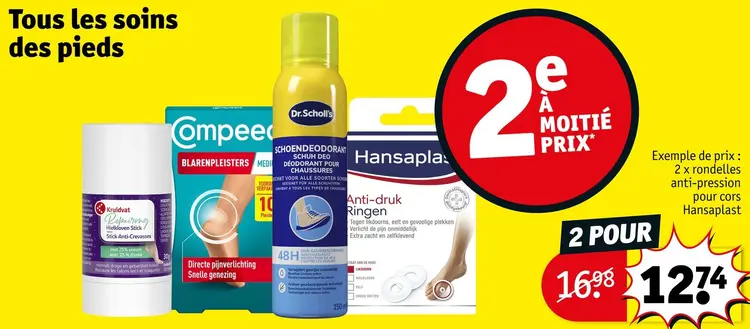 Offre: Tous les soins de pieds