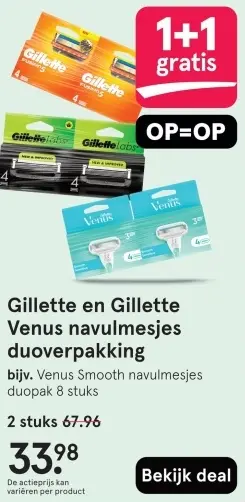 Aanbieding: Navulmesjes duoverpakking