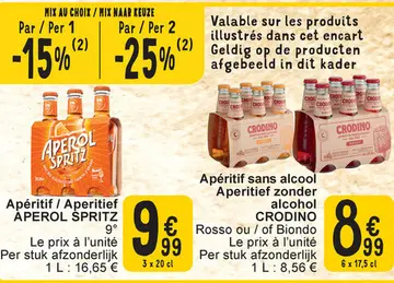 Offre: Aperol spritz
