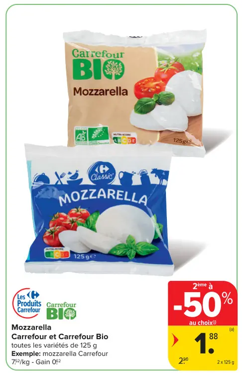 Offre: Mozzarella