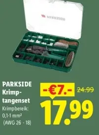 Aanbieding: Krimptangenset