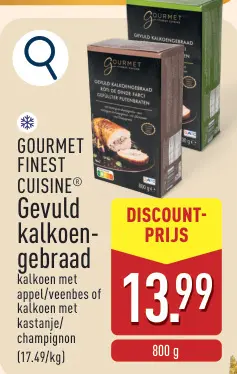 Aanbieding: Gevuld kalkoen-gebraad