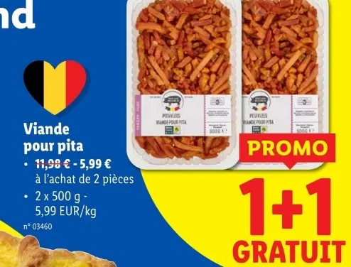 Offre: Viande pour pita