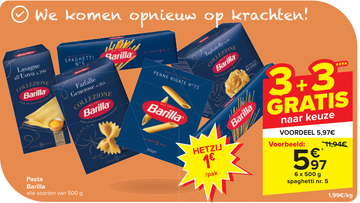 Aanbieding: spaghetti nr . 5