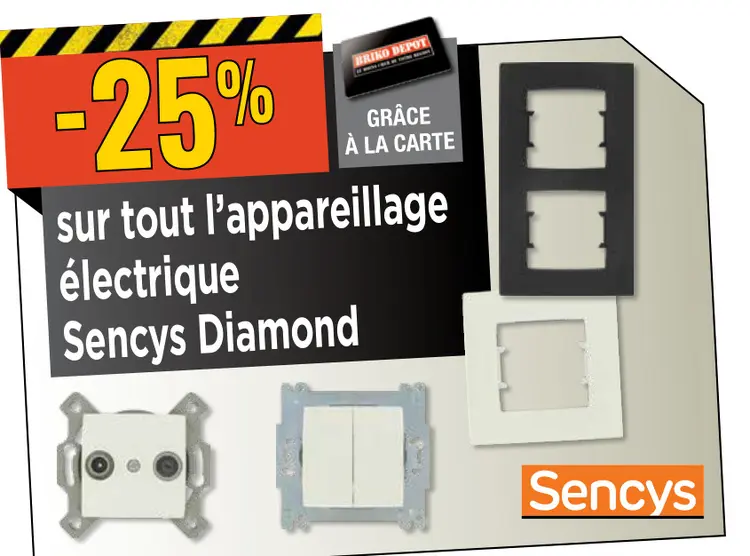 Offre: appareillage électrique