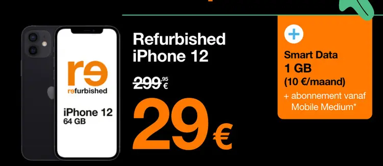 Promotie: Refurbished iPhone 12