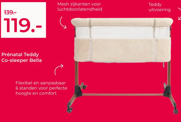 Aanbieding: Co-sleeper Bella