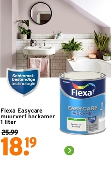 Aanbieding: Flexa Easycare muurverf badkamer