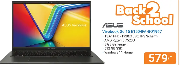 Aanbieding: Vivobook Go 15 E1504FA-BQ1967
