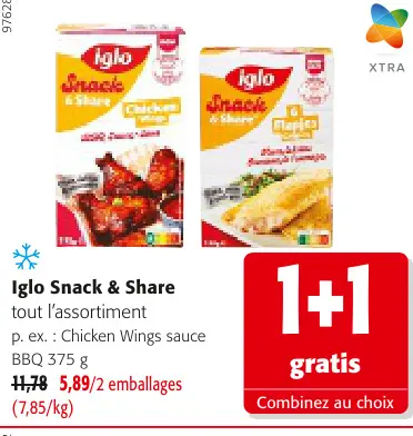 Offre: Snack & Share