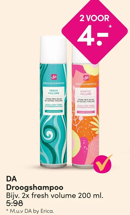 Aanbieding: Droogshampoo