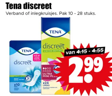 Aanbieding: Tena discreet