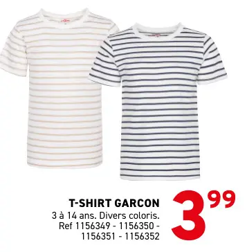 Offre: T-shirt garcon