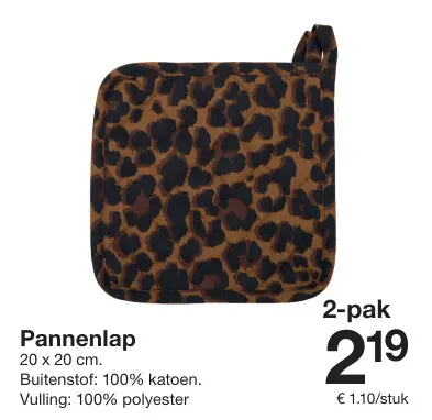 Promotie: Pannenlap