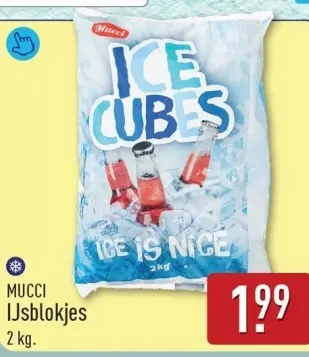 Aanbieding: IJsblokjes