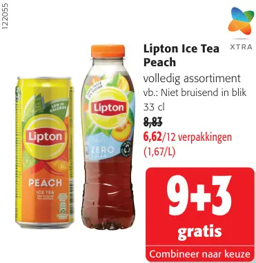 Promotie: Peach volledig assortiment