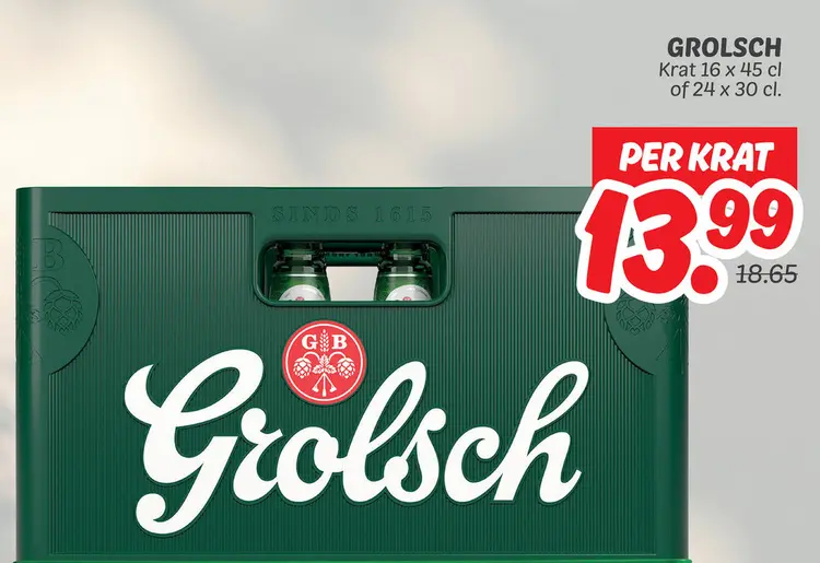 Aanbieding: Grolsch