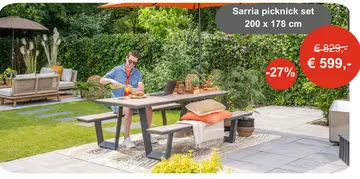 Aanbieding: Sarria picknick set