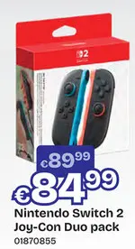 Aanbieding: Nintendo Switch 2 Joy-Con Duo pack