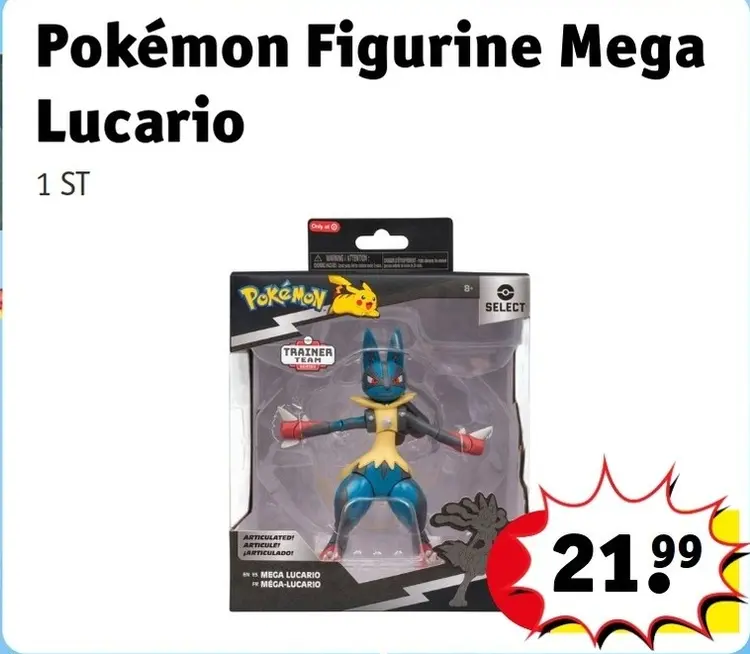 Offre: Pokémon Figurine Mega Lucario
