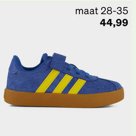 Aanbieding: Adidas VL Court 3.0 Sneakers blauw Suede