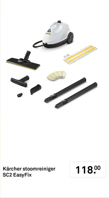 Aanbieding: Stoomreiniger SC2 EasyFix