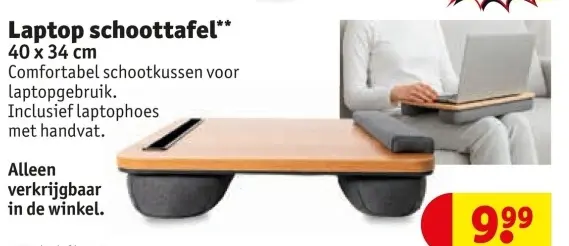 Aanbieding: Laptop schoottafel