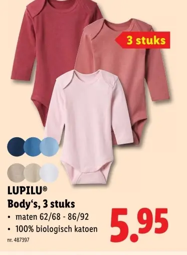 Promotie: Body's