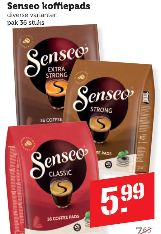 Aanbieding: Koffiepads