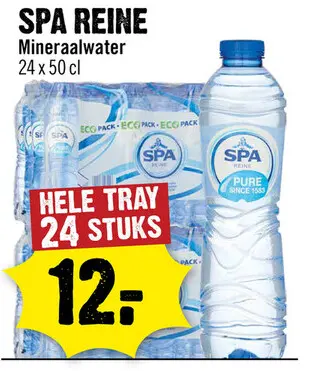 Aanbieding: Mineraalwater