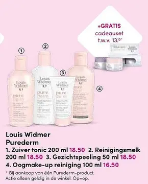 Aanbieding: Louis Widmer Purederm