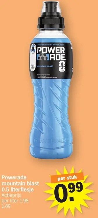 Promotie: Powerade mountain blast