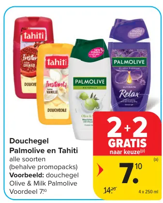 Promotie: Douchegel