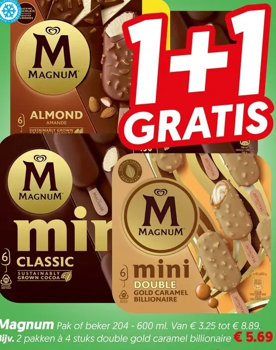 Aanbieding: Magnum Pak of beker