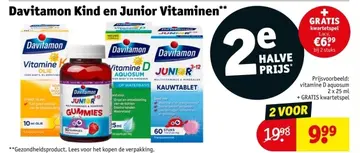 Aanbieding: Davitamon Kind en Junior Vitaminen