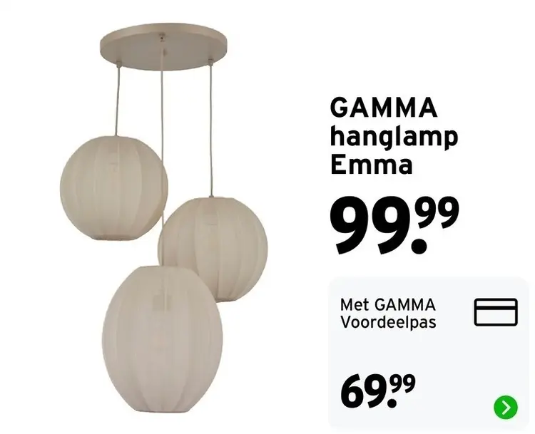 Aanbieding: Hanglamp Emma