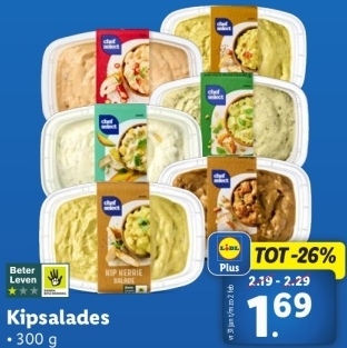 Aanbieding: Kipsalades