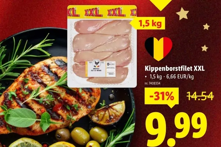 Promotie: Kippenborstfilet XXL