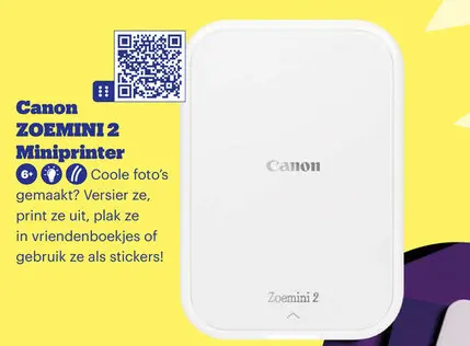 Promotie: ZOEMINI 2 Miniprinter