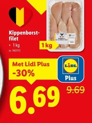 Aanbieding: Kippenborstfilet