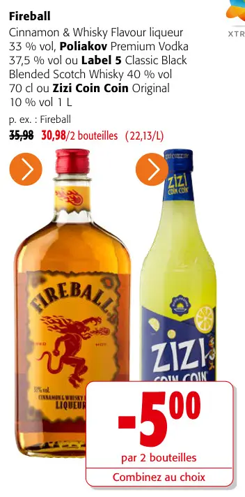 Offre: Fireball, Poliakov, Label 5 ou Zizi Coin Coin
