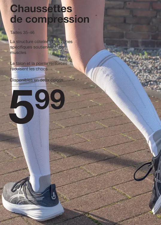 Offre: Chaussettes de compression