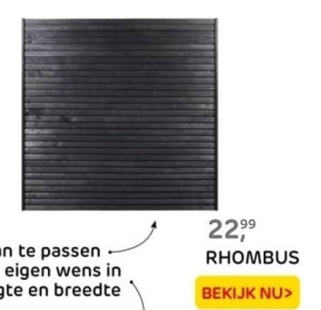 Aanbieding: RHOMBUS