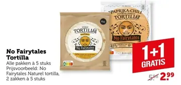 Aanbieding: No Fairytales Tortilla