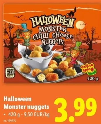 Aanbieding: Halloween Monster nuggets