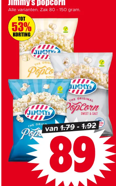 Aanbieding: popcorn